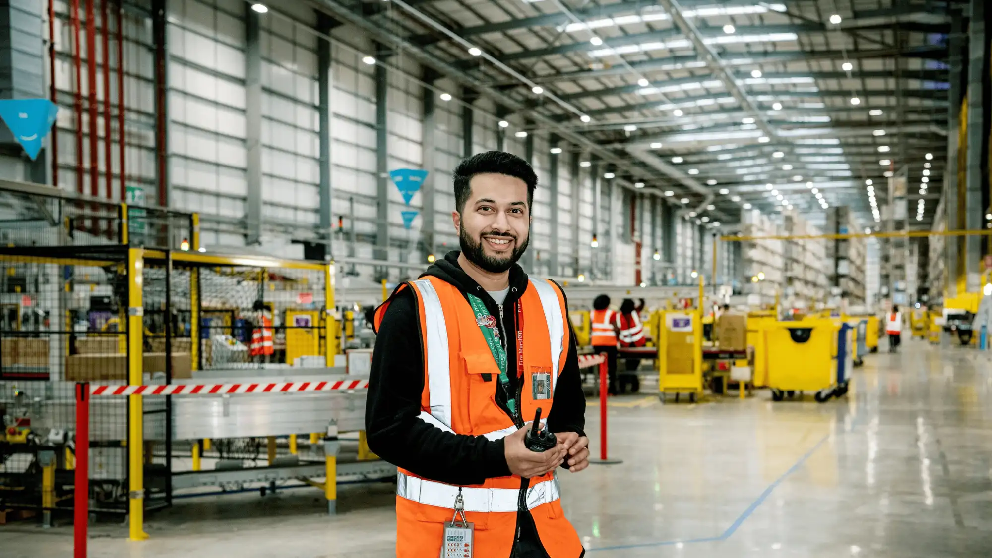 Dedicated fulfilment warehouse team handling eCommerce orders