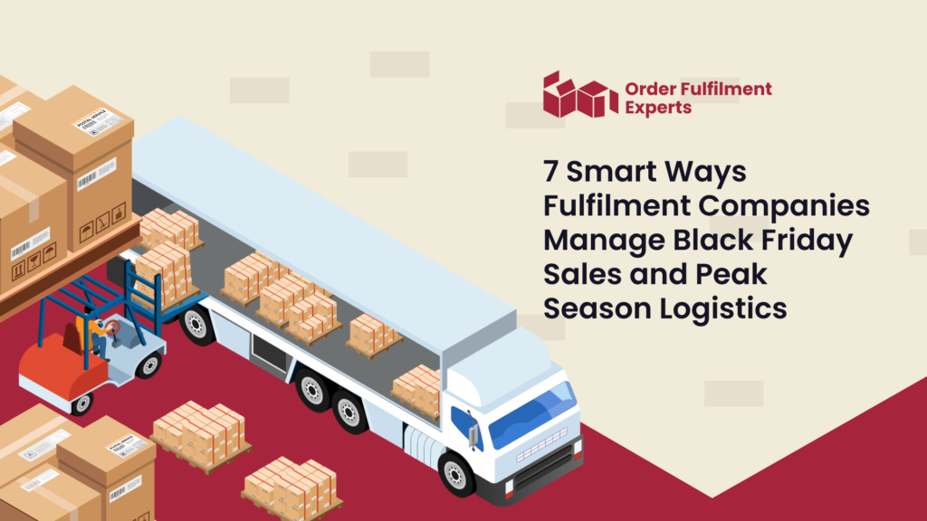 7 Smart Ways Fulfilment Companies Manage Black Friday Sales and Peak Season Logistics Without Breaking a Sweat