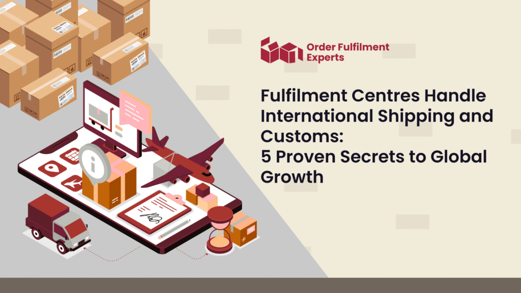 Fulfilment Centres Handle International Shipping and Customs 5 Proven Secrets to Global Growth