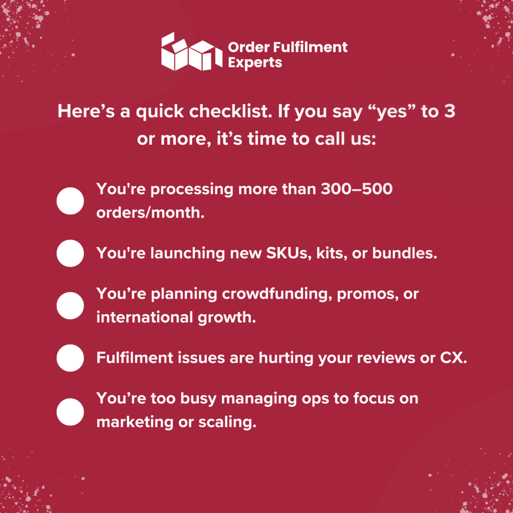 DIY Fulfilment Can Hurt More Than Help: 7 Hidden Costs of DIY Fulfilment And When to Switch to a Pro