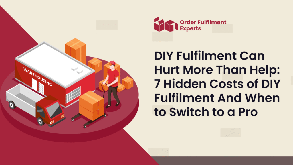 DIY Fulfilment Can Hurt More Than Help 7 Hidden Costs of DIY Fulfilment And When to Switch to a Pro
