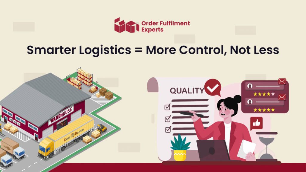 How to Run Lean Without Losing Control Smarter Logistics for Founders Who Want Freedom