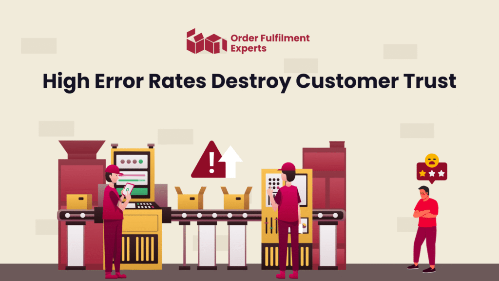 High Error Rates Destroy Customer Trust