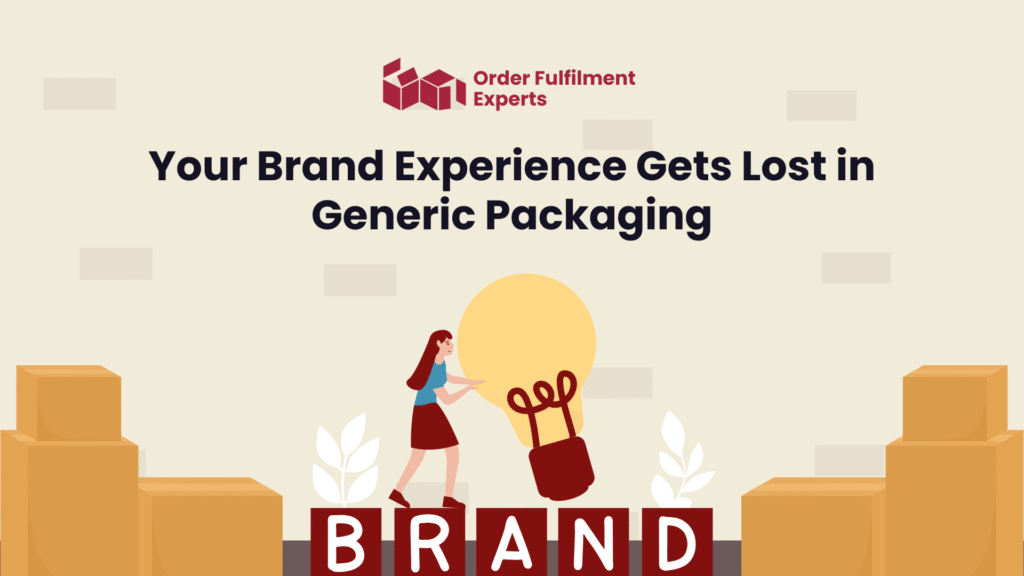 Your Brand Experience Gets Lost in Generic Packaging
