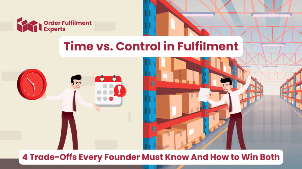 4 Critical Trade-Offs Founders Face Time vs. Control in Fulfilment And How to Have Both