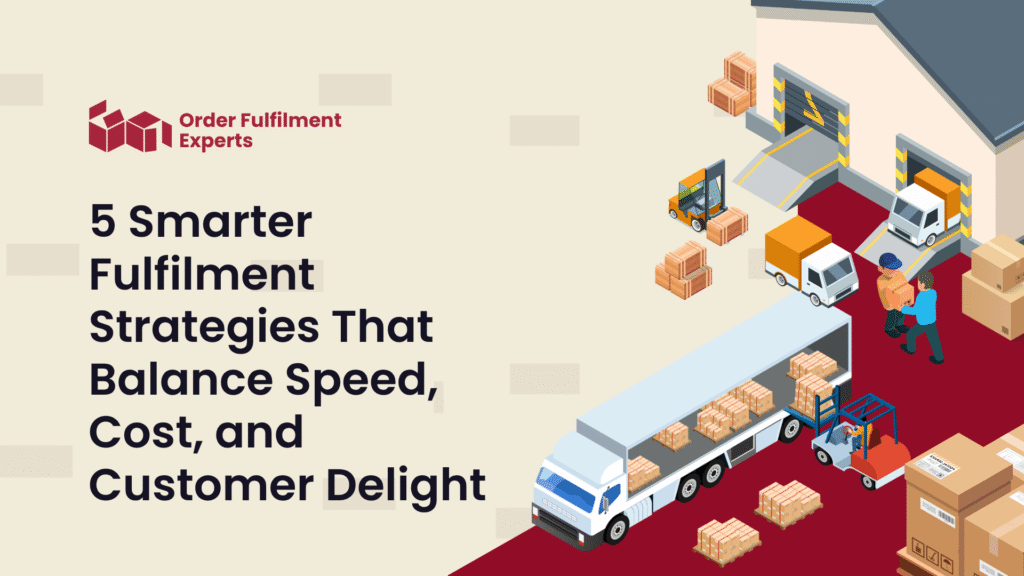 5 Smarter Fulfilment Strategies That Balance Speed, Cost, and Customer Delight