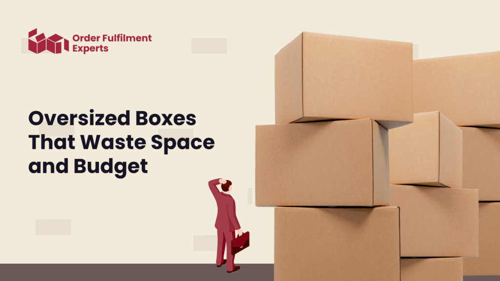 Oversized Boxes That Waste Space and Budget