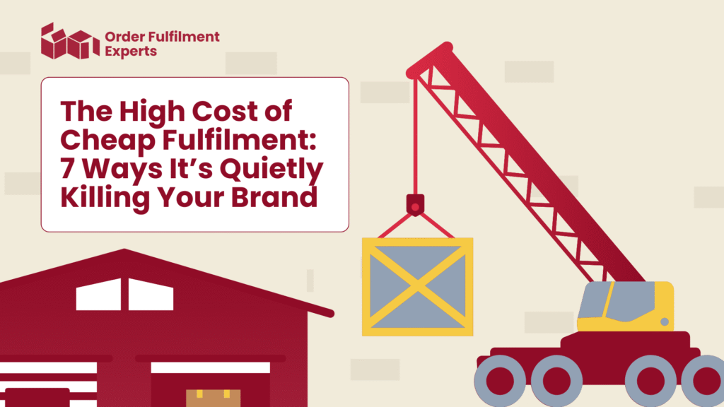 The High Cost of Cheap Fulfilment: 7 Ways It’s Quietly Killing Your Brand