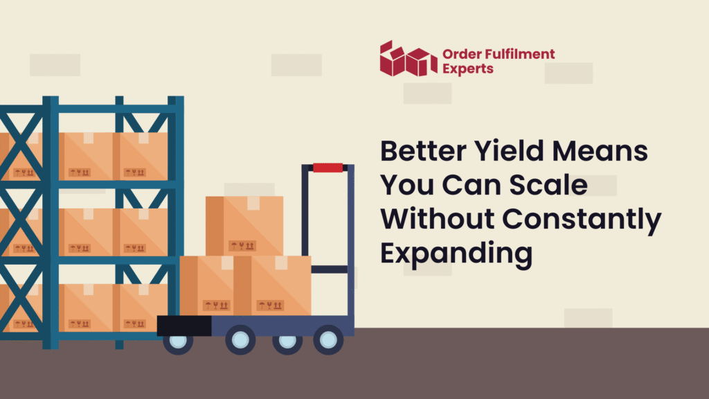 Better Yield Means You Can Scale Without Constantly Expanding