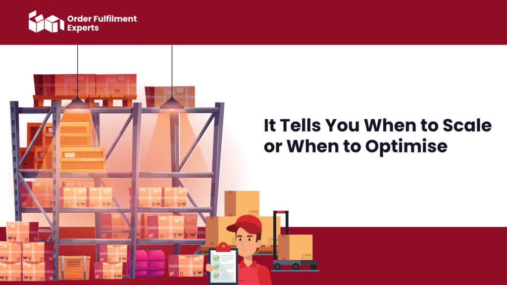 It Tells You When to Scale or When to Optimise