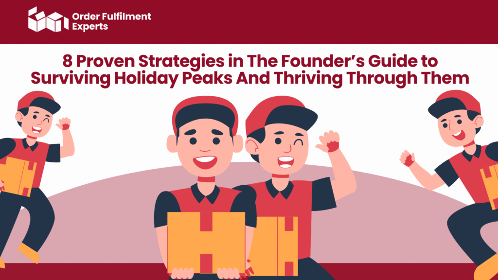 8 Proven Strategies in The Founder’s Guide to Surviving Holiday Peaks And Thriving Through Them