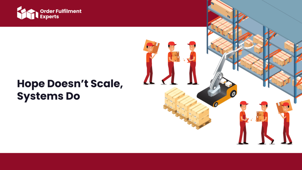 Hope Doesn’t Scale, Systems Do