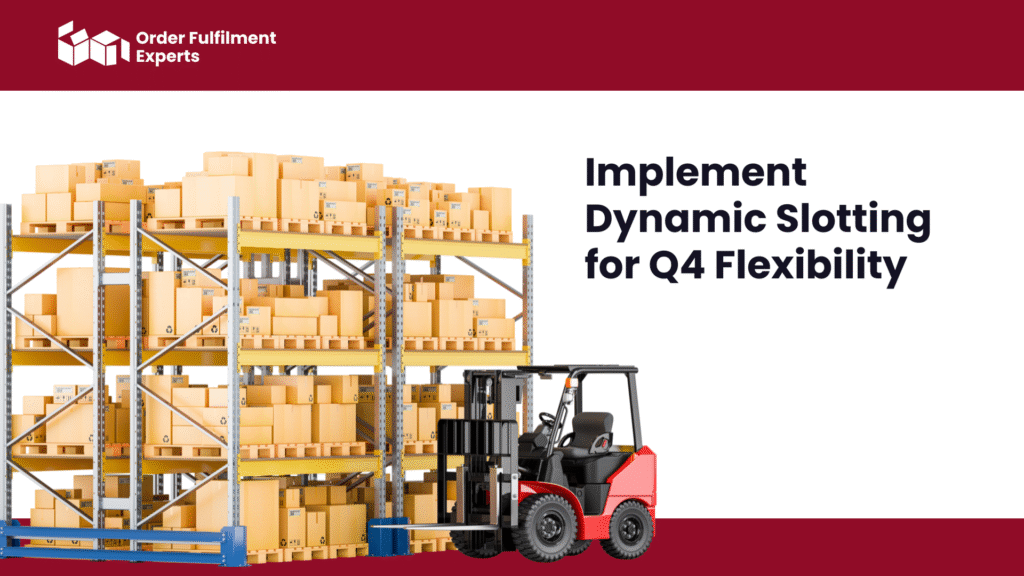 Implement Dynamic Slotting for Q4 Flexibility
