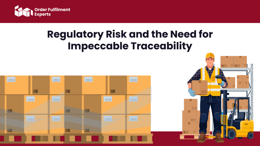 Regulatory Risk and the Need for Impeccable Traceability