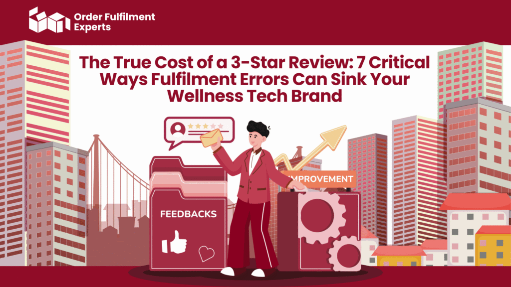 The True Cost of a 3-Star Review: 7 Critical Ways Fulfilment Errors Can Sink Your Wellness Tech Brand