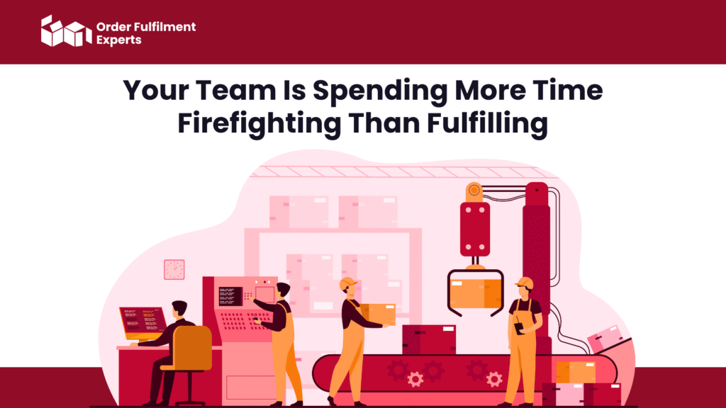 Your Team Is Spending More Time Firefighting Than Fulfilling